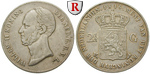 57776 Willem II., 2 1/2 Gulden