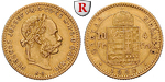 58083 Franz Joseph I., 4 Forint