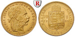 58085 Franz Joseph I., 8 Forint