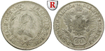 61615 Franz II. (I.), 20 Kreuzer