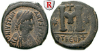 61763 Justinian I., Follis
