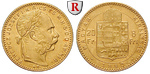 63129 Franz Joseph I., 8 Forint