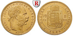 63135 Franz Joseph I., 8 Forint
