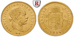 63141 Franz Joseph I., 4 Forint
