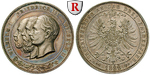 63483 Wilhelm II., Silbermedaille