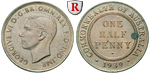 64947 George VI., 1/2 Penny