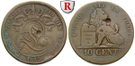 66887 Leopold I., 10 Centimes