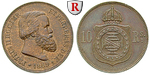 66928 Pedro II., 10 Reis