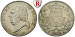 66960 Louis XVIII., 5 Francs
