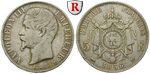 66981 Napoleon III., 5 Francs