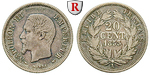 67101 Napoleon III., 20 Centimes