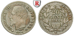 67171 Napoleon III., 20 Centimes