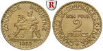 68020 III. Republik, 2 Francs