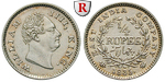 68810 William IV., 1/4 Rupee