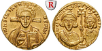 72773 Justinian II. und Tiberius,...