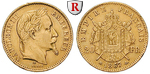 75850 Napoleon III., 20 Francs