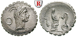 75932 L. Roscius Fabatus, Denar, ...