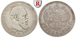 77977 Alexander III., Rubel