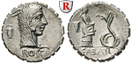 78180 L. Roscius Fabatus, Denar, ...