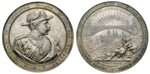 81192 Wilhelm II., Silbermedaille
