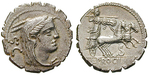 81235 L. Procilius, Denar, serrat...