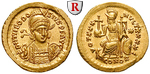 81245 Theodosius II., Solidus