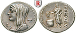 81257 L. Cassius Longinus, Denar