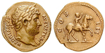 81312 Hadrianus, Aureus