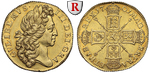 84366 William III., 2 Guineas