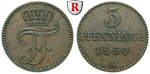 85461 Friedrich Franz II., 3 Pfen...