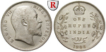 85747 Edward VII., Rupee