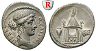 87291 Q. Cassius Longinus, Denar