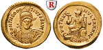 87702 Theodosius II., Solidus