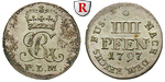 90826 Georg III., 4 Pfennig