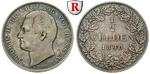 90834 Ludwig II., 1/2 Gulden