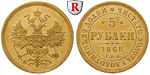 91686 Alexander II., 5 Rubel