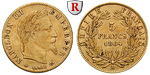91733 Napoleon III., 5 Francs