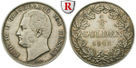 93815 Ludwig II., 1/2 Gulden