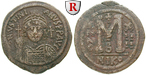 95728 Justinian I., Follis