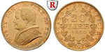 96447 Pius IX., 20 Lire
