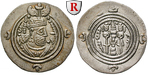 98072 Chosrau II., Drachme