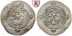 98077 Chosrau II., Drachme