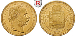 98449 Franz Joseph I., 8 Forint