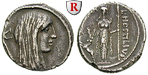 99566 L. Hostilius Saserna, Denar