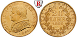 99724 Pius IX., 20 Lire