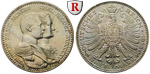 99844 Wilhelm Ernst, 3 Mark