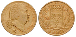 ag10450 Louis XVIII., 20 Francs