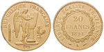 ag10489 III. Republik, 20 Francs