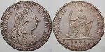 ag10865 George III., 6 Shillings Ba...
