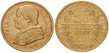 ag15344 Pius IX., 20 Lire